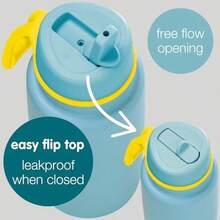 Insulated Flip Drink Bottle - 1L - Swimming Pool - View 4