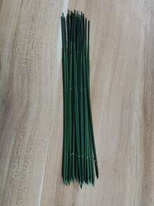 20pcs/50pcs/100pcs Flexible Iron Wire Rods, For Plant Climbing Support, Adjustable Garden Trellis, Wrappable & Shapeable, Plant Support, Multi-Purpose Floral Stems, Artificial Flower Stems, Super Durable, Easy To Curl, Various Shapes, DIY Bouquet Decor, Gardening Tool Accessory, Valentine's Day Decor, New Year & Wedding, Christmas Decoration - Multicolor - View 3