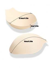 1/2/3pcs Men's U-Shaped Padding, Enhancing Pad, Foam Protective Cup