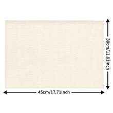 1pc Geometric Pattern Printed Table Runner, 4pcs Geometric Pattern Printed Placemats, Suitable For Holidays, Parties, Birthdays, Dinners, Kitchen & Dining Room Table Decor, All Season Home & Living Decor - Multicolor - View 5