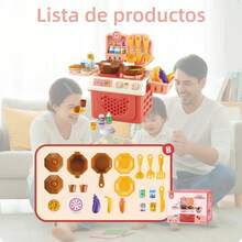 TendenciaJuguetes De Cocina Para Niños Frutas Y Utensilios De SimuCalidad premium - Azul - Ver 3