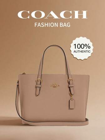 Coach 女士真皮手提包、手拿包、单肩包，配有可拆卸肩带