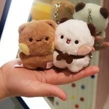 TendenciaKit 4 Llaveros Osos De Peluche Bubu Dudu Pareja MagnéticosCalidad premium - Estilo B - Ver 9