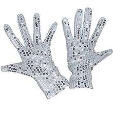 5pcs Retro Disco Sequin Gloves, Suitable For Stage Performance, Party, Cosplay, Adult One Size - Multicolor - View 13