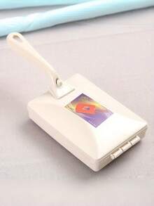 1pc Dual Roller Dust Cleaning Brush, Dual Roller Dust Cleaning Brush, Carpet Cleaning Vacuum Brush, Multi-Function Fabric Lint Remover Brush, Bedding Cleaning Brush, Extended Handle Carpet Brush, Sofa Static Dust Removal Bed Brush - Multicolor - View 14