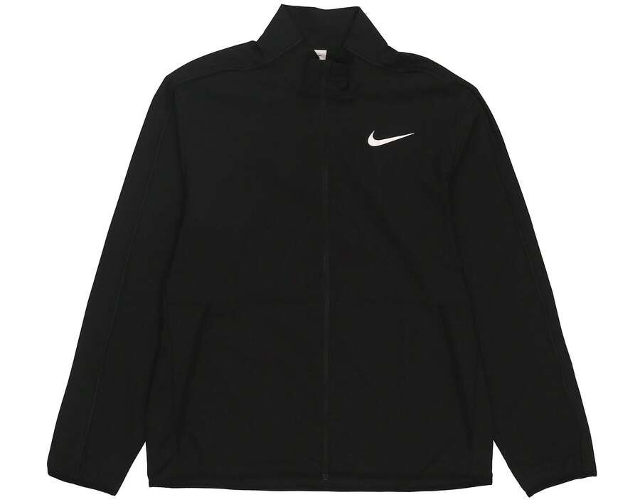 Sudadera Nike MILER As M Nk RpI Miler Jkt con logotipo reflectante y estampado floral de punto - Negro - Ver 1