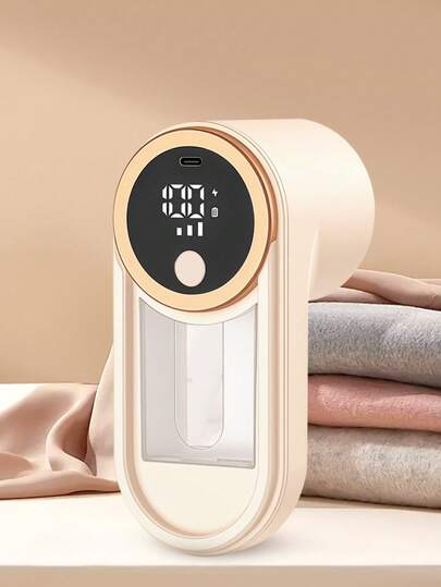  Hailicare 1件装织物除毛器，USB充电式毛发去除器，智能LED数字显示屏毛絮去除器，便携式织物除毛器，适用于衣物、床上用品、家具、地毯、沙发等，绒毛和线头清洁器，清洁工具