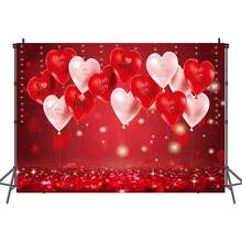 Valentine's Day I Love You BannerLTLYH 8x6ft Valentine's Day Photography Backdrop Valentines Day Red Love Backdrop Valentine's Day Party Banner Decorations Valentines Supplies 126 - 7x5FT - 查看 7