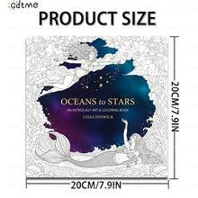 GDTME Vom Ozean bis zum Sternenhimmel: Astrologie Kunst- und Malbuch - Himmlische Göttinnen, Meerjungfrauen, Ozeanwellen, Sternenhimmel und mysteriöse kosmische Szenen, geeignet zum Ausmalen für Erwachsene, anwendbar für Ostern, Muttertag, Vatertag, Schulanfang, Geburtstagsfeiern, Hochzeitssaison, perfekt als Geschenk. Geeignet für Kunst- und Bastelbereiche, Schlafzimmerdekoration, entspannende Umgebungen, zum Ausmalen. - Verschiedenfarbig - Übersicht 9