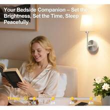2pcs Wireless Fabric Wall Lamp, RGB Color Changing, Remote Control Dimmable, Touch Switch Detachable, Bedroom Living Room Atmosphere Decor Light (Gold/Black/Chrome) - Multicolor - View 10