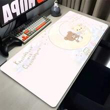Korilakkuma Rilakkuma Cute Desk Mat Extended Anime Mousepad Computer Non-Slip Large Mouse Pad Office Accessories Pc Table Carpet - ZY-0000011523 - Xem 21
