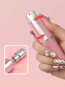 1pc 8ml Refillable Leather Twist Travel Perfume Bottle, Unisex Mini Cologne Atomizer, Portable Fragrance Tester Container - Multicolor 11 - View 3