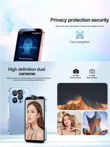 SERVO 16SE Mini Smartphone, Android 9.0, WCDMA Dual SIM, 3G Cellular Network, 3.0" HD Display, 2GB RAM + 16GB ROM, Ultra-Compact Smartphone - Cloisonne - View 9
