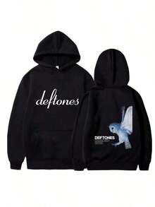 Autumn/Winter Hot Items 2025 DEFTONESS Alternative Metal Band Zipped Hoodie Autumn And Winter Hoodie Men Casual Fashionable S Warm Sweatshirts180ggraphic Hoodies For Men Black Hoodie For Women Men's Hoodie - 黑色 - 查看 6