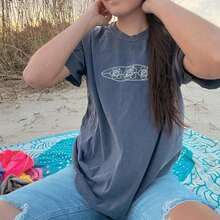 2026 Summer ClothesWomen's Tops Letter Tee Graphic T-Shirts, Women Teens Oversized Graphic Tee Shirts Y2k Short Sleeve Floral Aesthetic Tshirt Top Summer Cute Preppy Clothes-For Women, Holiday, Vacation,Daily Casual Fashion And Versatility. Loose And Comfortablesummer Tops - 黃色夏季上衣 - 查看 9