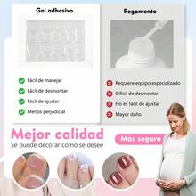 TendenciaUñas Postizas Para Pies Francesa Nails 24 Postizas Decoradas Blanco Uñas Postizas Para PiesCalidad premium - 1 - Ver 5