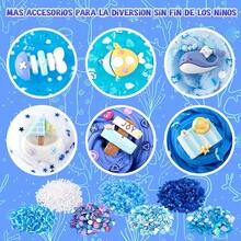TendenciaKit Plastilina De Masa Arcilla Creativa Y Slime Para NiñosCalidad premium - Azul - Ver 4
