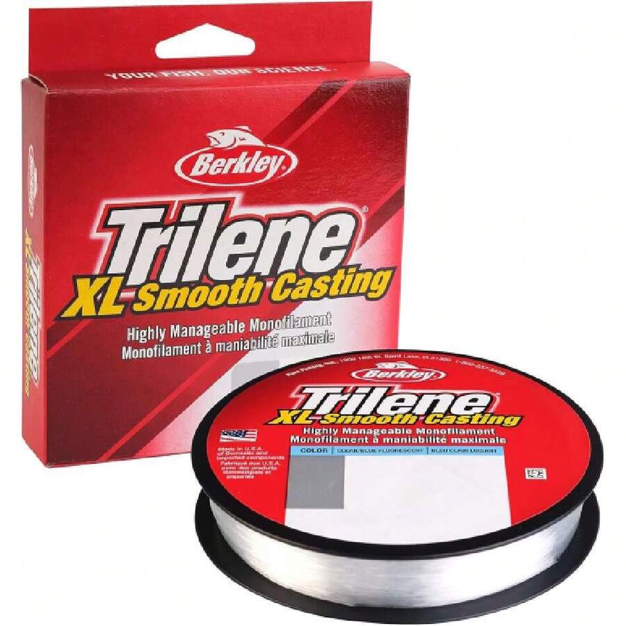 XL906-15 Trilene XL - Carrete de Hilo de Pescar, de Servicio, Casting Suave con Prueba de línea de 6 Libras (2.72 kg),37422791 - Plateado - Ver 1
