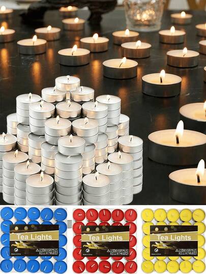 Round Tea Wax, Smokeless Fragrance Tea Wax, Suitable For Home Decor, Gifts, Tea Brewing, Suitable For Wedding/Birthday/Proposal Scenes Decoration, As Well As Various Other Festivals, Celebrations, Winter, Room Decoration, Graduation Gifts, Etc.