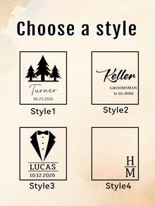 Custom Name Portable Hip Flask Set, Personalized Name Flask For Men, Customizable Stainless Steel Flask, Customized Text Groomsmen Flask, 1 Wine Flask/Liquor Flask Set(1wine Pot+2wine Glasses+1wine Filter+1gift Box), Birthday Gifts, Travel, Father