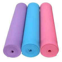 1pc 3mm Eva Yoga Mat, Pilates & Fitness Mat - Multicolor - View 2
