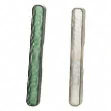 1个装 1个冰川图案磨砂质感牙刷收纳盒，旅行必备，防尘防漏设计，适用于牙膏、牙刷及配件 - 彩色 - 查看 7