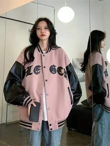 Women Coats - Pink - View 5