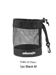 2个高尔夫球网袋，尼龙网袋，户外运动球袋，训练器材收纳袋，可装12/24/48个球 - 彩色 - 查看 18