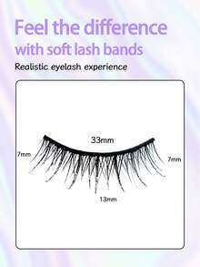 7 pares de pestañas postizas de estilo manga, pestañas postizas de visón falso de ojos de gato, pestañas postizas naturales y completas, extensiones de pestañas voluminosas, artículos esenciales de viaje para maquillaje (DM-10) Pestañas postizas, pestañas, pestañas postizas, pestañas falsas, pestañas con brillo, pestañas con rhinestones. - Negro - Ver 6