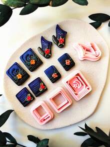 Book/Envelope Polymer Clay Cutter Mold With High Precision Diy Handcrafted Earring Jewelry Soft Clay Mold Tools, Precision Knife Molds - Craft Supplies - For Jewelry Makers & Crafters - Perfect Gift For Diy Enthusiasts ﻿ - TH216 - View 12