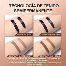 TendenciaGel Tinte Cejas Peel-off Resistente Al Agua 24h Pelado FácilCalidad premium - Marrón claro - Ver 12