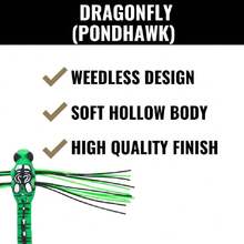 Libélula 3 Pulgadas, 1/4 onzas,37429162 - Verde Lima - Ver 2