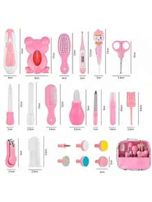 20pcs Higiene Cuidado Kit Higiene Bebe Todo Para Bebes - Celeste - Ver 2