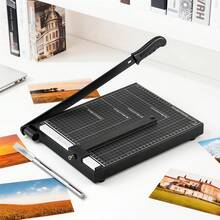 Senmeo Manual A4 Paper Cutter With Metal Base - 12-Sheet Capacity Heavy-Duty Trimmer For Crafts Cardstock Photos - màu đen - Xem 1