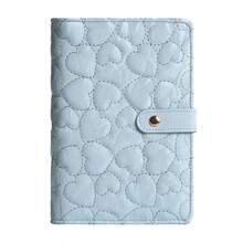 2026新款马卡龙爱心现金预算计划本，1本A6可定制可爱爱心PU皮革预算计划本套装，创意省钱笔记本，适合情人节、年末礼物和日常财务管理 - 馬卡龍活頁夾 - 查看 12