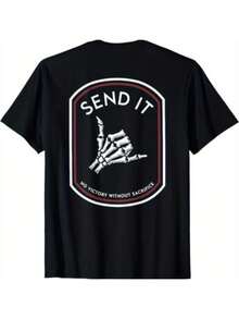 Send It No Victory Without Sacrifice T-ShirtOpen In New Tab. - Bạc - Xem 1