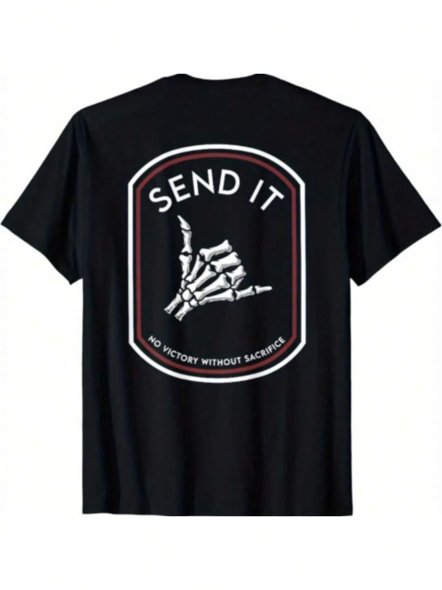 Send It No Victory Without Sacrifice T-ShirtOpen In New Tab. - Bạc - Xem 1