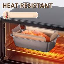1pc/2pcs Silicone Loaf Pan Designed For 22.86X12.7 Cm Bread, Made From Food- Materials, Featuring Nonstick And Reusable Properties, Easy To Clean, And Resistant To High Temperatures. - - - View 3