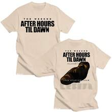 TheWeeknd After Hours Til Dawn Graphic T Shirt TheWeeknd 2026 Stadium Tour T-Shirts Men Women Fashion Hip Hop Vintage Cotton Tee - Black - View 10