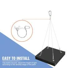 50W LED Plant Grow Light AC100-277V Full Spectrum Professional Green Plants Fill Lamp 220V Red Blue Quantum Board 30W Greenhouse Tent Vegetable Succulent Flower Sapling Growth Box Hydroponic Seedlings Lights 110V Indoor Potting Bonsai Cactus Moss Fruit Sapling Sunlight Lighting UV IR Cultivation Lamps With Hook EU Plug 81/169leds - EU C Type Plug(220-240V) - View 6