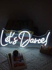 1 Peça Placa de Néon Musical Decoração de Parede Suspensa, Para Man Cave, Bar, Festival de Música, Loja de Instrumentos, Presente de Aniversário e Feriado - luz policromática - Visão 3