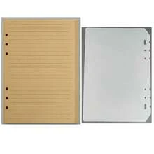 A6/A5 活页笔记本补充插页、旅行日记替换页、适用于学校用品、返校 - 筆記本活頁替芯 - 查看 28