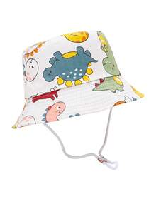 Mũ tai bèo cho bé họa tiết bướm/hoa/khủng long/sư tử hoạt hình, thích hợp cho mùa xuân/hè, phù hợp cho trẻ sơ sinh, trẻ nhỏ và trẻ em, unisex, chống tia UV, lý tưởng cho các hoạt động ngoài trời và kỳ nghỉ biển. - Nhiều màu - Xem 38