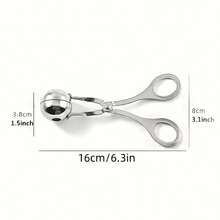 Stainless Steel Meatball Maker, Rice Ball Mold, Kitchen Utensils, Home Fried Meatball Tools, Meatball Clip - Multicolor - View 12