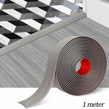 1m/1pc Multi-Functional Self-Adhesive PVC Wood-Look Transition Strip, Seals Edges, Covers Gaps, Protects Doors & Walls, Suitable For Living Room, Bedroom, Kitchen, Wood Grain Design Accents Home Decor, Practical For Daily Decoration & Holiday Setup (With Convenient Peel-And-Stick Backing) - Multicolor - View 23