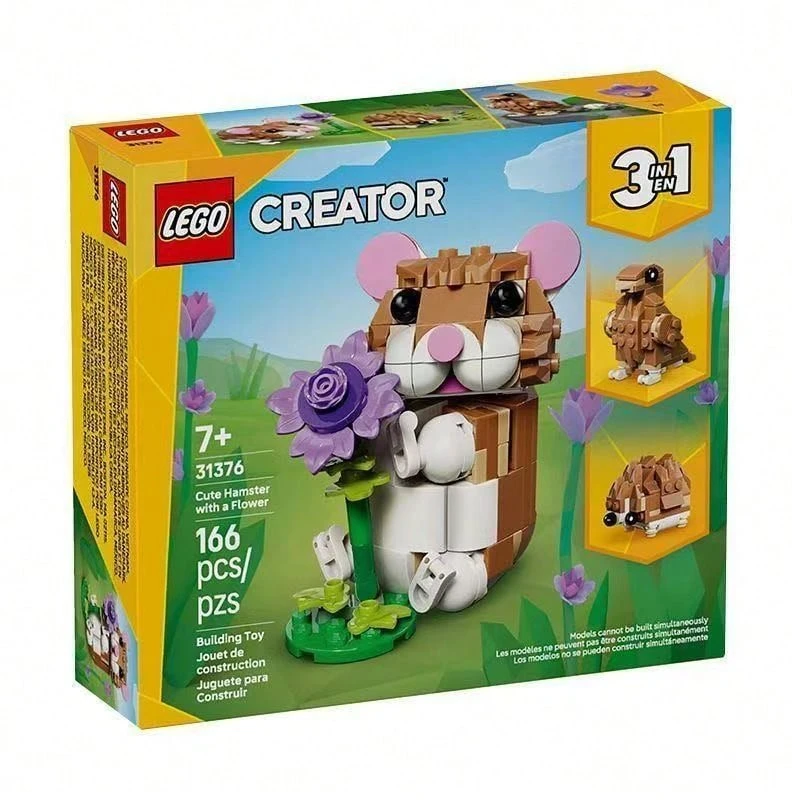 LEGO High Three-In-One 31376 Cute Octopus Building Toy - 31376 - View 1