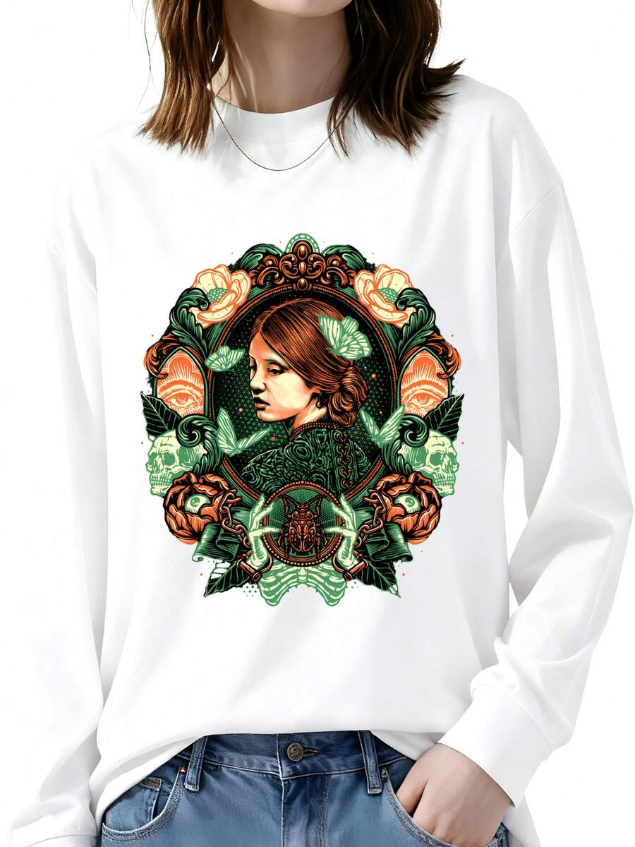 Women T-Shirts - White - View 1