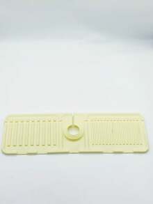 Tấm chắn nước bằng silicon cho vòi nước, chống bắn nước, có thể cắt tỉa cho các cạnh hẹp, thích hợp cho bồn rửa phòng tắm, bồn rửa nhà bếp, giá để chén đĩa, v.v. - Nhiều màu - Xem 10