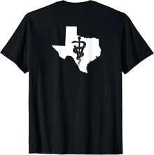 Texas Veterinary Technology Clinic T-Shirt - White - View 1