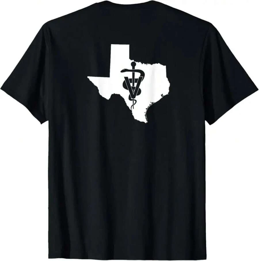 Texas Veterinary Technology Clinic T-Shirt - White - View 1